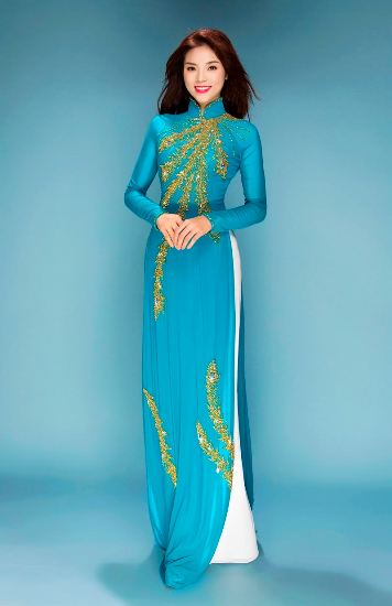 Hoa hậu Kỳ Duyên làm giám khảo cuộc thi Duyên dáng áo dài ảnh 1